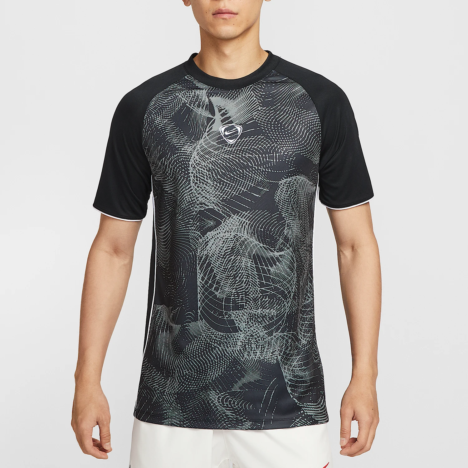 Nike Authentic Dri-FIT Men's Mesh Panel Soccer Breathable Short Sleeve HV1825-060