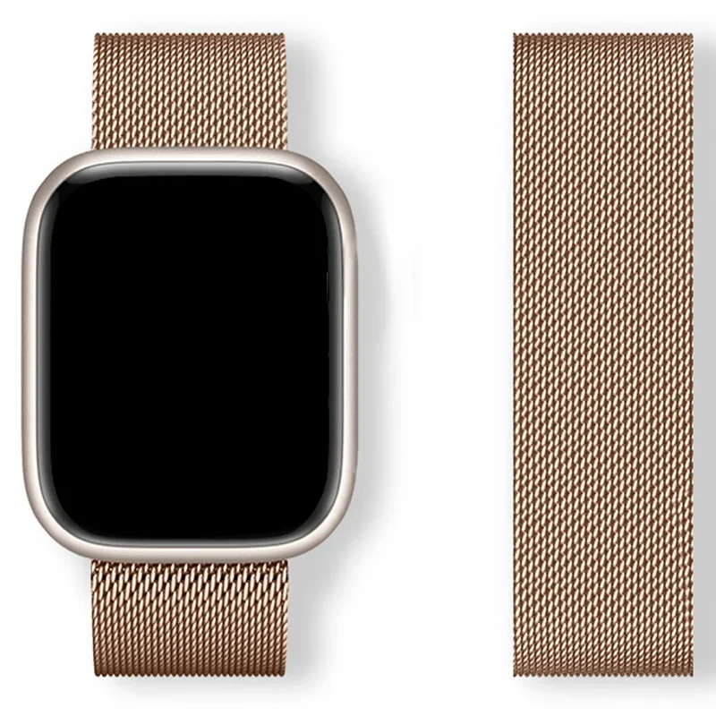 Milanese Strap for Apple Watch Band 45mm 44mm Ultra 2 49mm Bracelet Iwatch Series 9 7 8 6 SE 5 4 3 Metal Correa 38/40MM 42/41MM