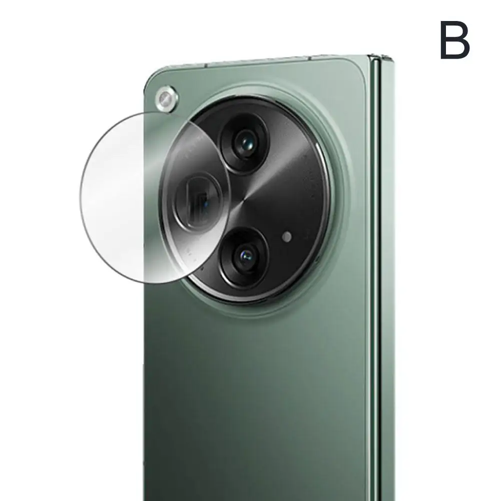 Película de lente de cámara abierta para Oneplus, Protector de lente de cámara de cobertura completa, vidrio templado para OnePlus Open B5F9