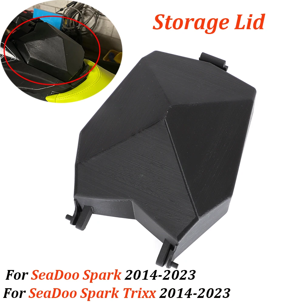 For 2014-2023 SeaDoo Spark / Spark Trixx Storage Lid Upgrade AB plastic Black  Storage Cover