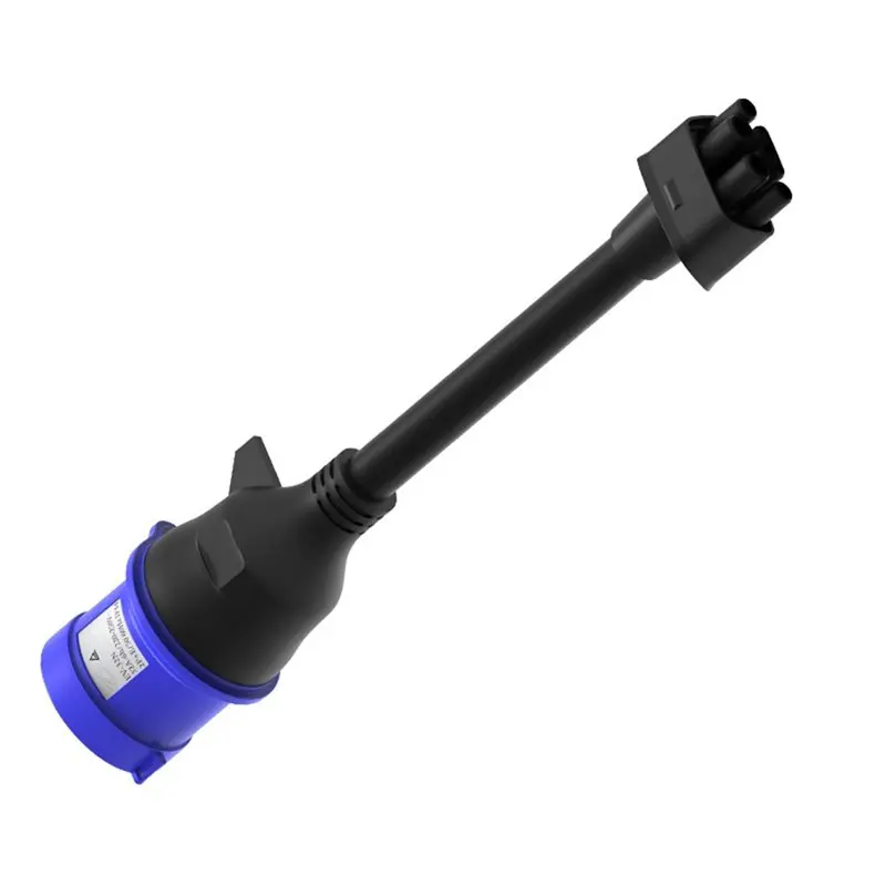 

3-контактный адаптер CEE, удлинительный кабель для зарядки, 30 см, для TESLA, для адаптера Cyber Vault NACS, 32A, авиационный разъем NEMA