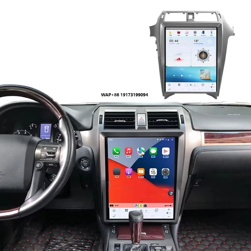 

4G+64G 15inch Dvd Car Radio Stereo Android Touch Screen Multimedia Player Carplay Navigation for GX400 GX460 2010-2020