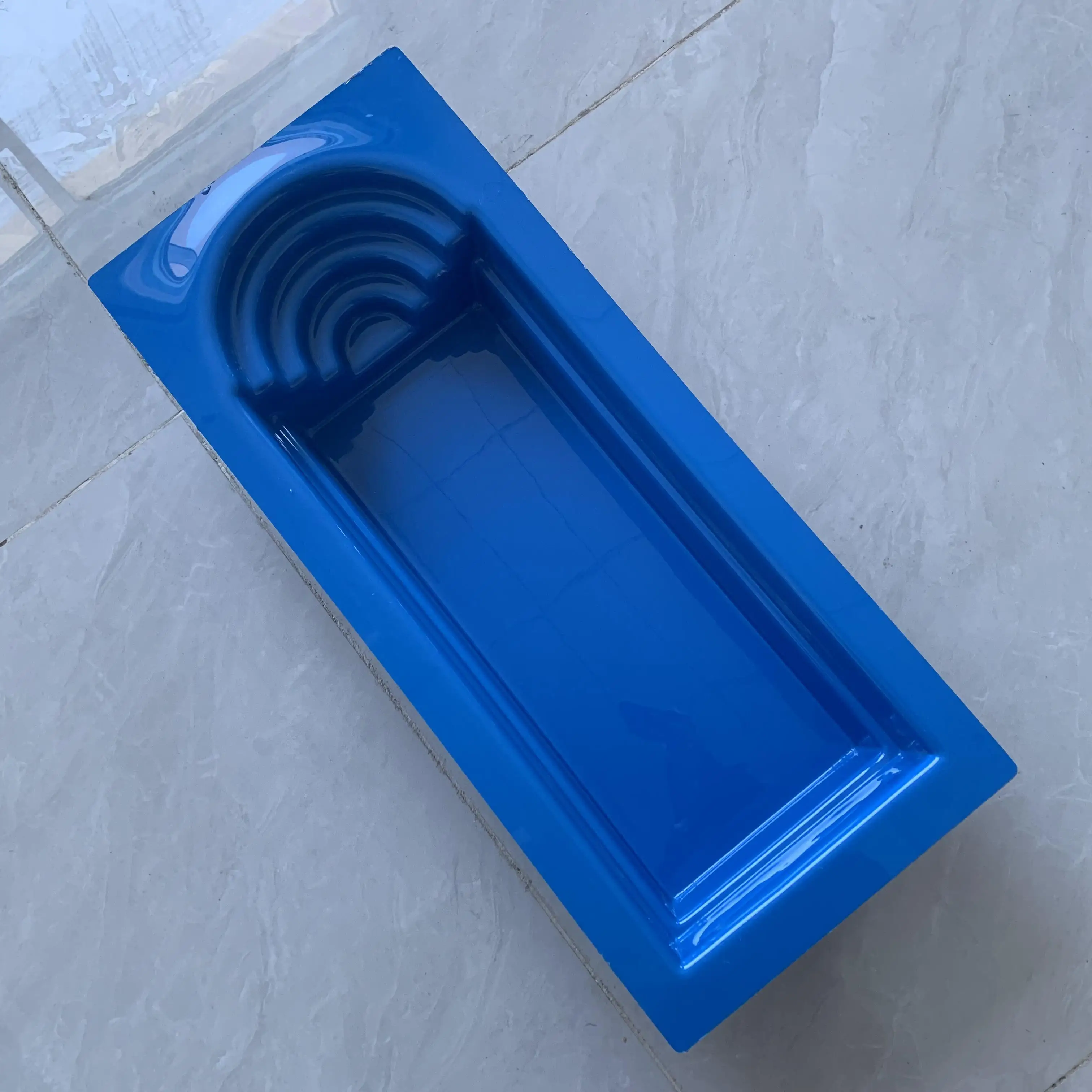 New Design Cute Fiberglass Pool Shells Model Mini Size 86cm 64cm 35cm 20cm Small Swimming Pool Accessories