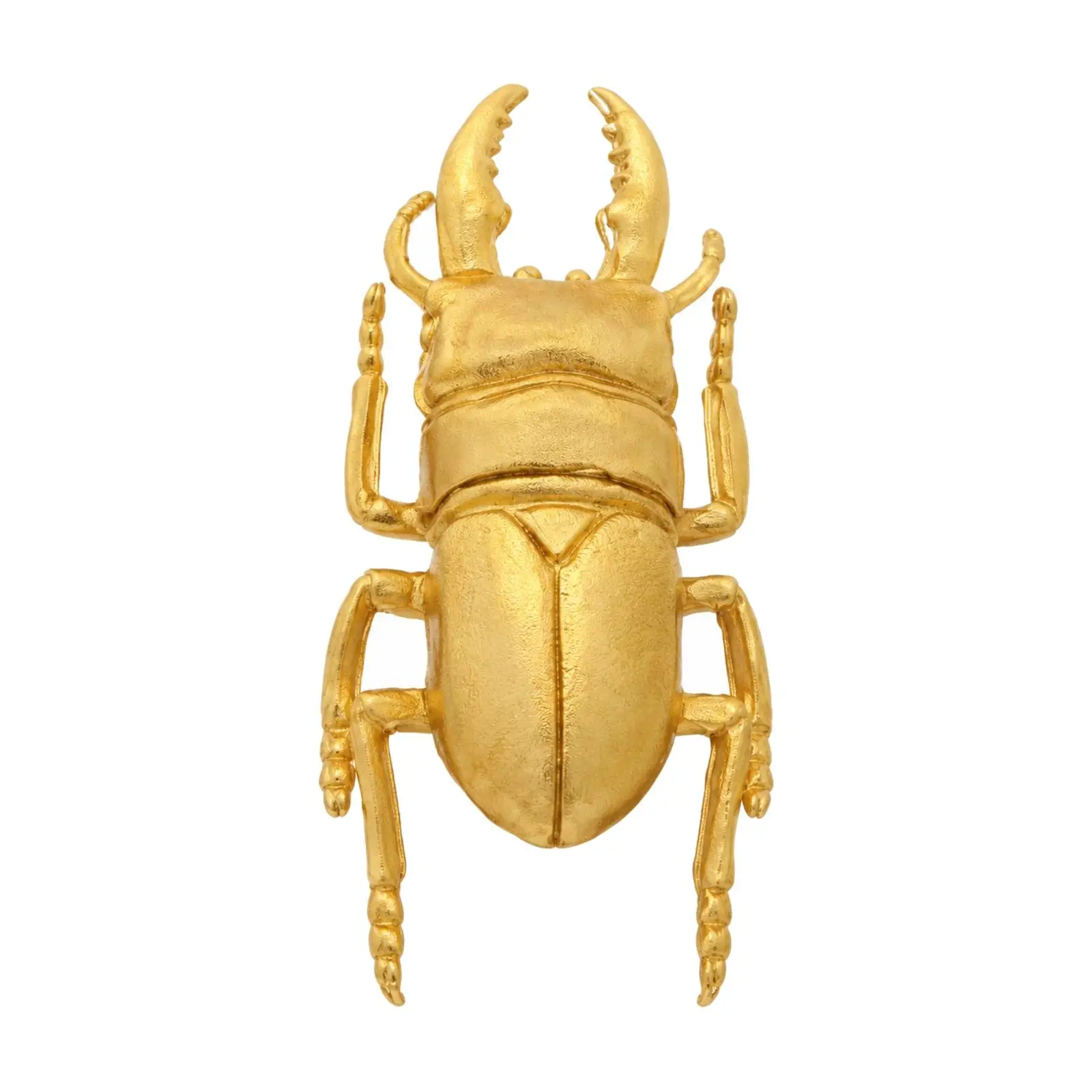Copper Beetle Door Pull Compact Beetle-Shaped Cabinet Pull Shaped Drawer Handle Sculptural for Playful Home Decor
