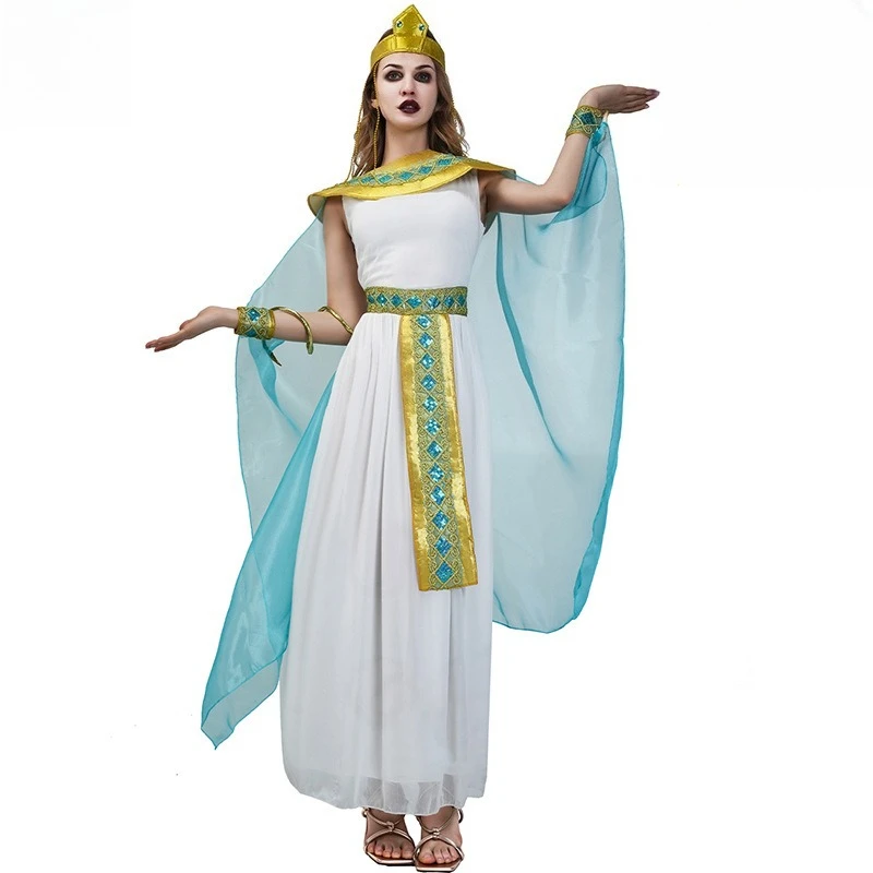 

Cleopatra Festival Performance Costume Halloween Masquerade Cosplay Stage Play Ladies Party Costume