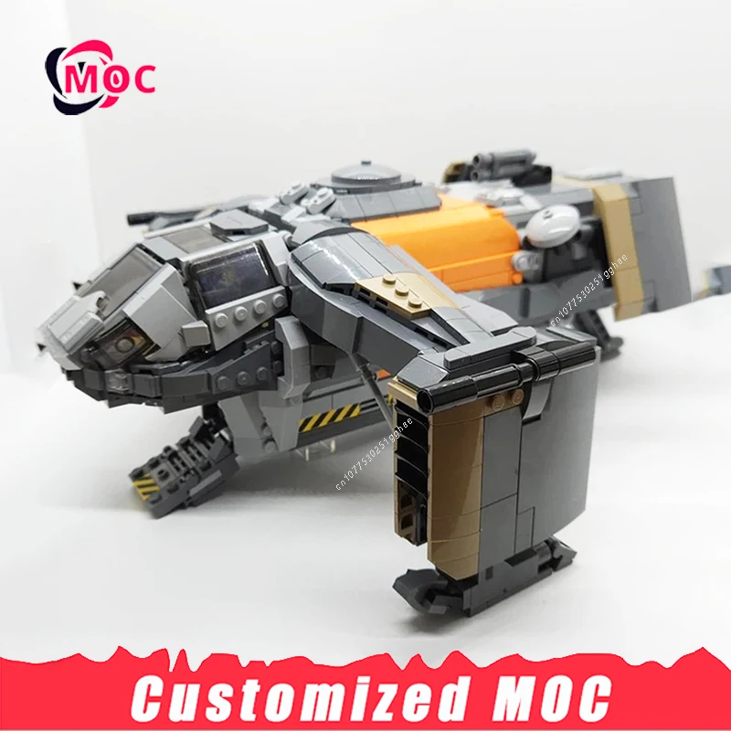 1433PCS Game Spaceship Model Moc Building Bricks Explorer One Technology Modular Blocks Gifts Christmas Toys DIY Sets Assembly