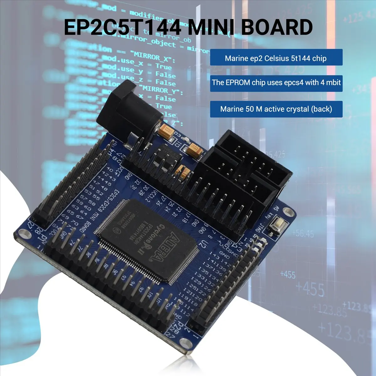 #78X Electronics Accessories,Minimum System Learning Development Board (blue)