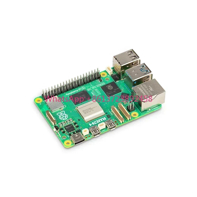 2026 Official Raspberry Pi 5 Cortex-A76 Linux 8GB Arm Board Python programlama PCIe Gigabit Ethernet