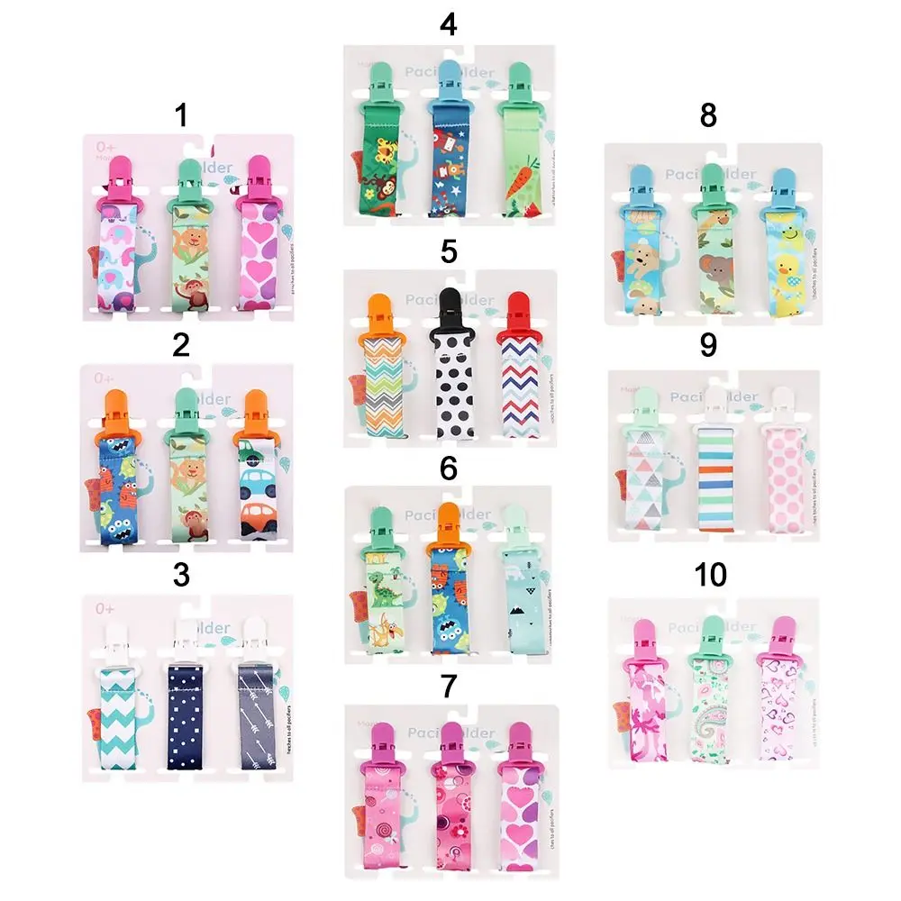 3 Set Klip Dot Tiruan Braket Rantai Dot Bayi Braket Dot Pembawa Hadiah Perawatan Bayi