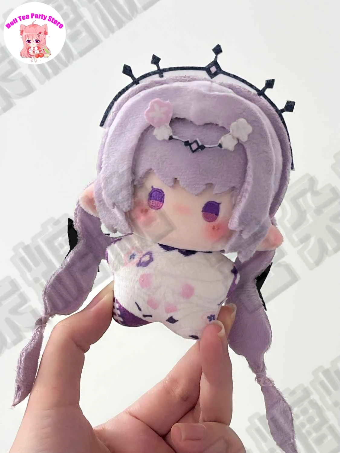 

Аниме Honkai: Star Rail Castorice, милая плюшевая фигурка, хлопковая кукла Dango, игрушки для косплея, 12 см, куклы с принтом морской звезды, подарок на праздник