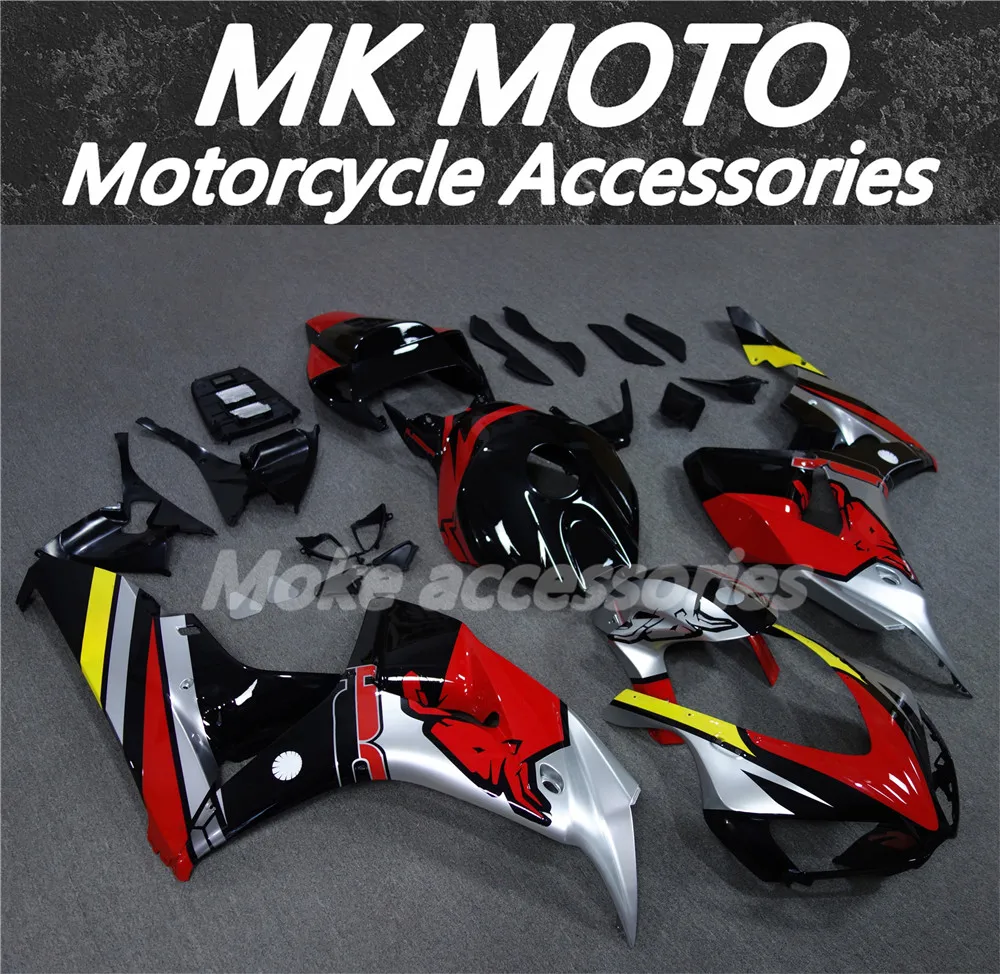 

Fairings Kit Fit For Cbr1000rr 2006-2007 Bodywork Set Injection ABS New Bright Red Black Yellow Bull