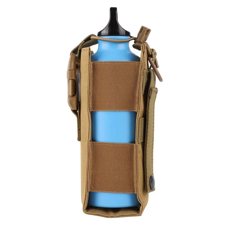 Molle Water Bottle Holster Pouch Outdoor Sports Waist Bag - Riding Camping Hiking Hunting Travel Canteen Kettle Holder EDC Tool