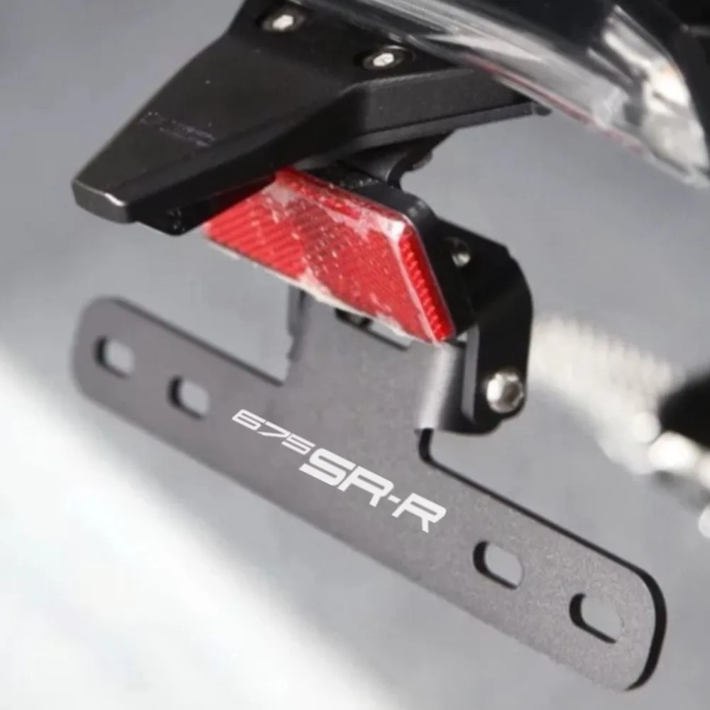 

For CFMOTO CF MOTO 675SR-R 675SR R SR 675 675NK 675SS 2024 2025 2026 Rear Tail Tidy Fender Eliminator Kit License Plate Bracket