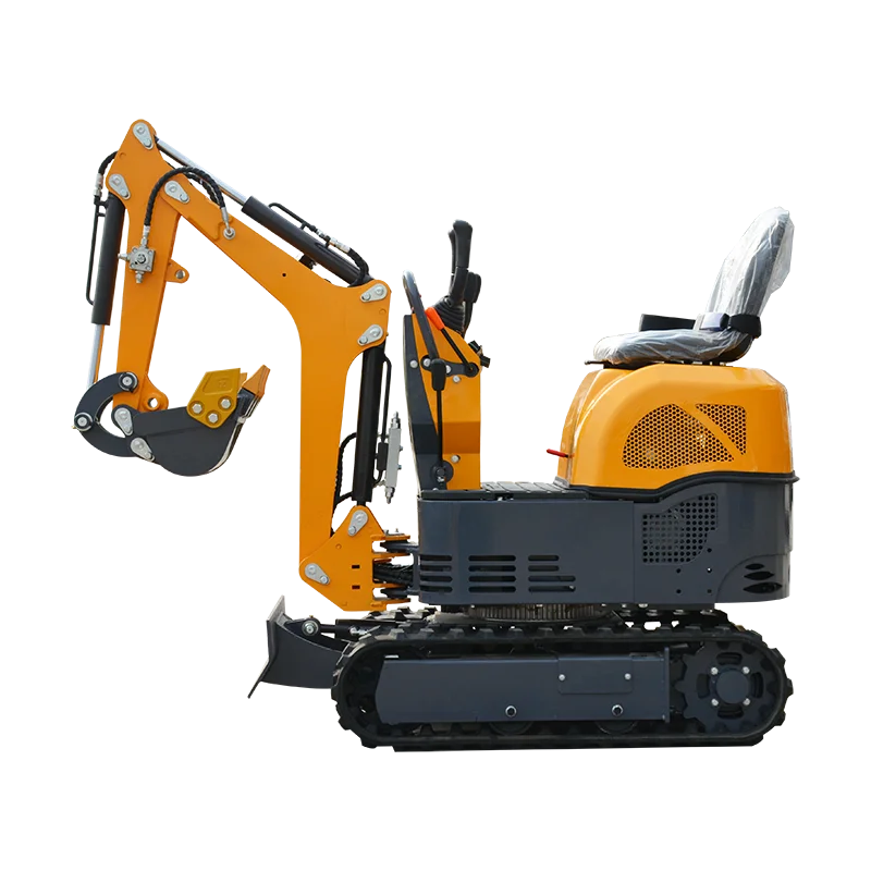 0.8톤의 농업용 액세서리가 재고로 포함된 맞춤형 고속 화물 신형 마이크로 굴삭기