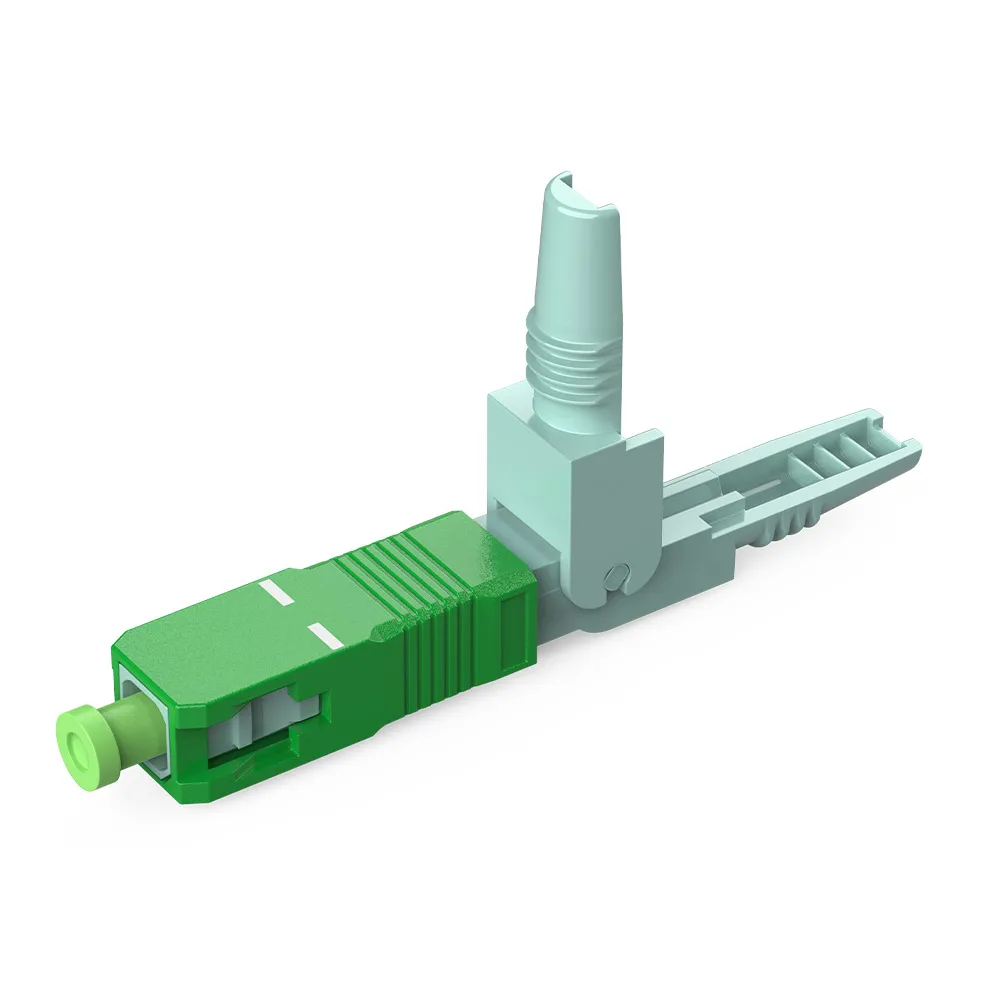 quickly-assembly-connector-for-2x3mm-drop-cable-basic-slip-type-ffc-02-telcome-standards-low-insertion-loss-low-return-loss