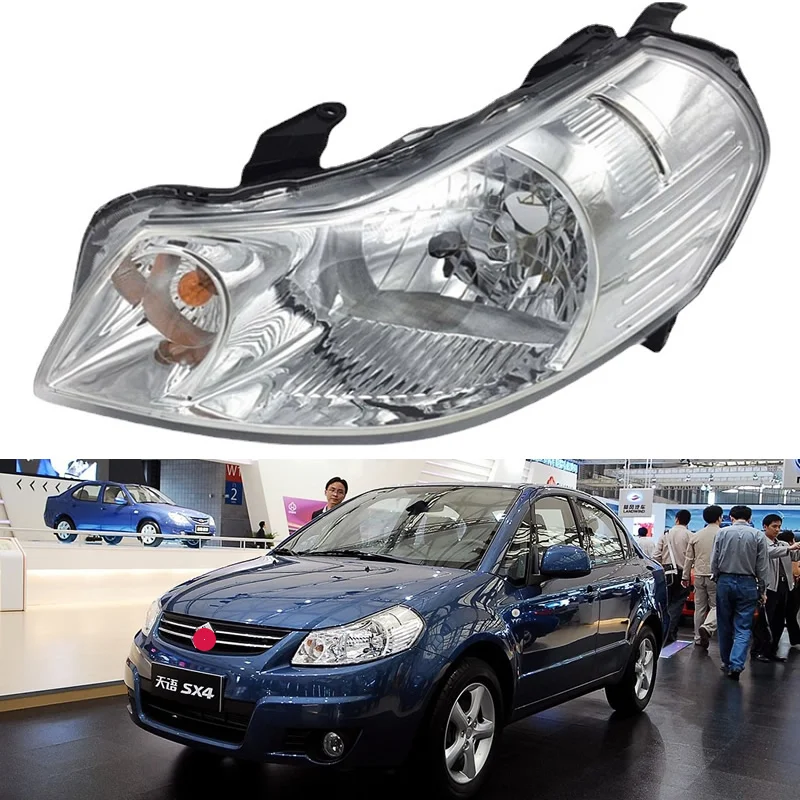 

For Suzuki SX4 2006 2007 2008 2009 Headlight assembly turn signal high and low beam night running light car accsesories