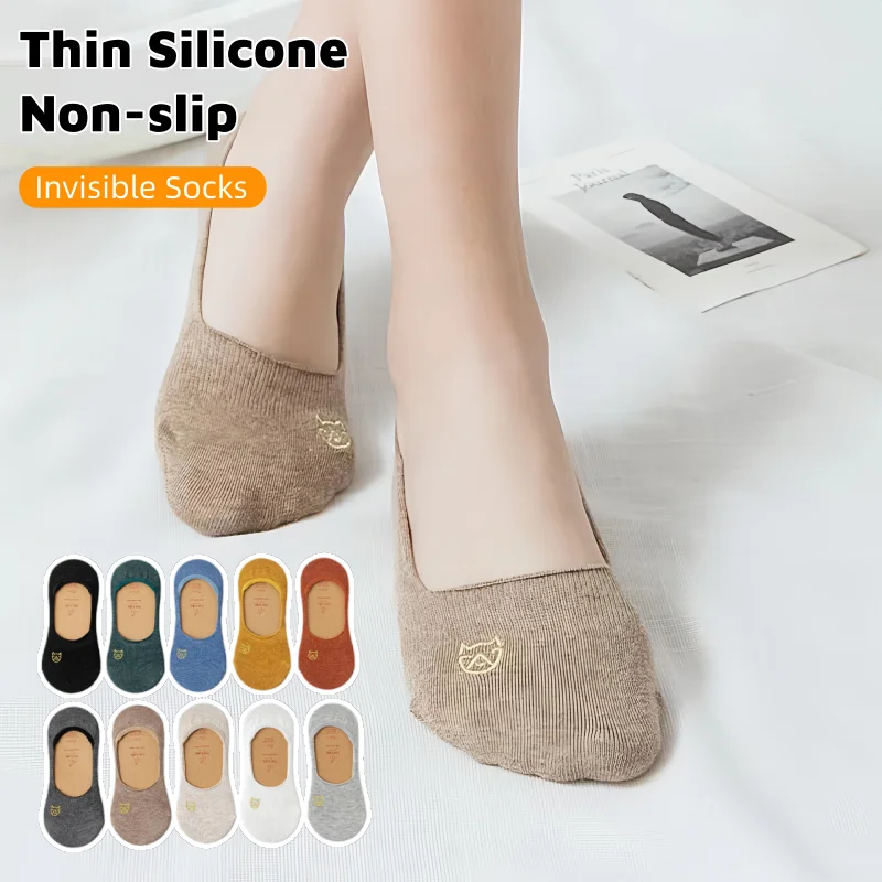 3-5-10-pares-feminino-dos-desenhos-animados-gato-invisivel-barco-meias-verao-fino-silicone-antiderrapante-meias-de-corte-baixo-sem-mostrar-meias-ue-35-40-eua-4-8