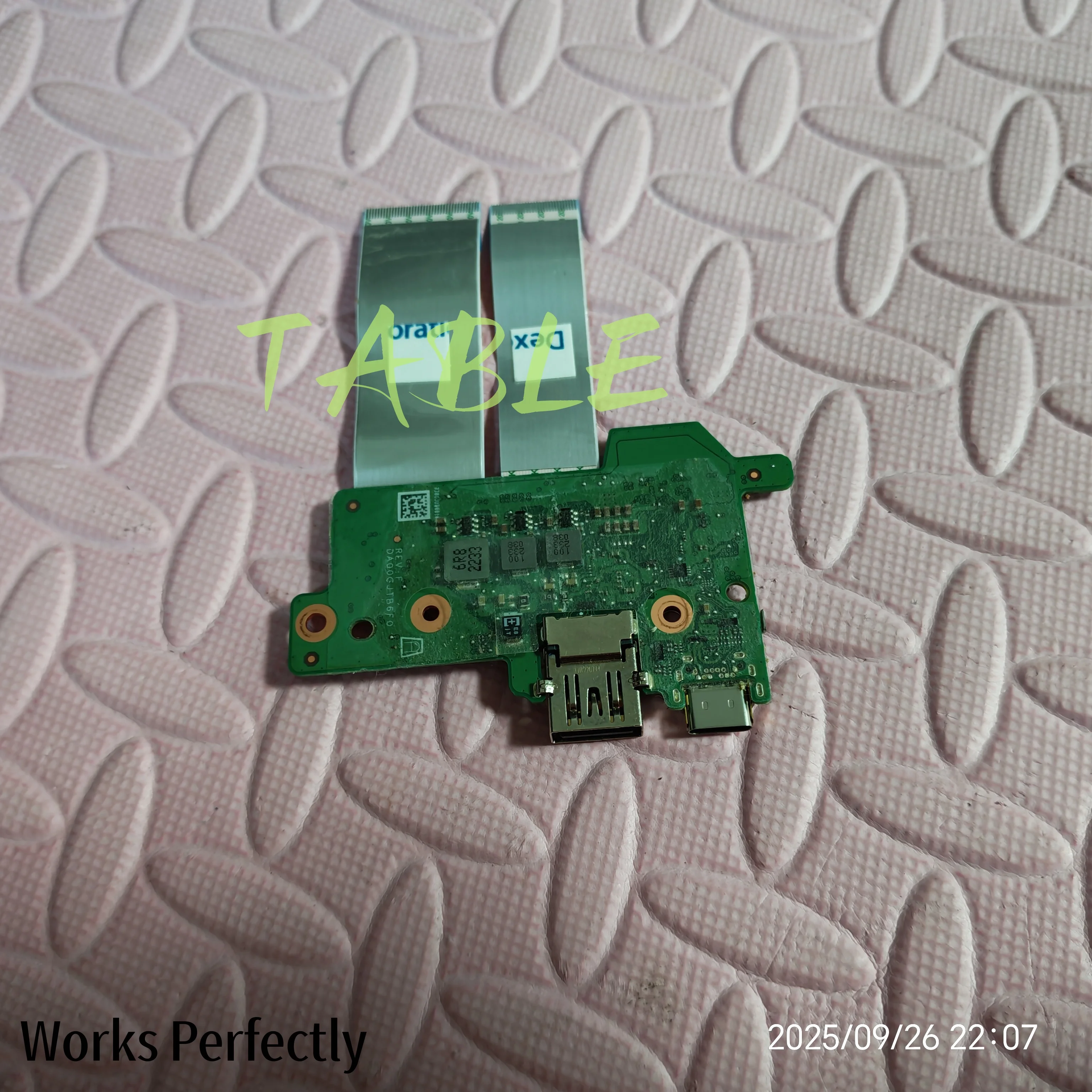 FOR HP Chromebook 11 G9 EE usb type-c board WITH CABLE Tested Fast Shipping DA00GJTB6F0