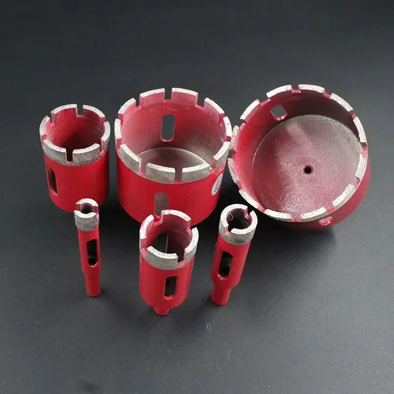 Diamond Cup Saw 6mm Opener Diamond Core Bits Hole Saw Drill Bit Granite Brick Tile Ceramic Concrete Drilling for Porcelain Tile