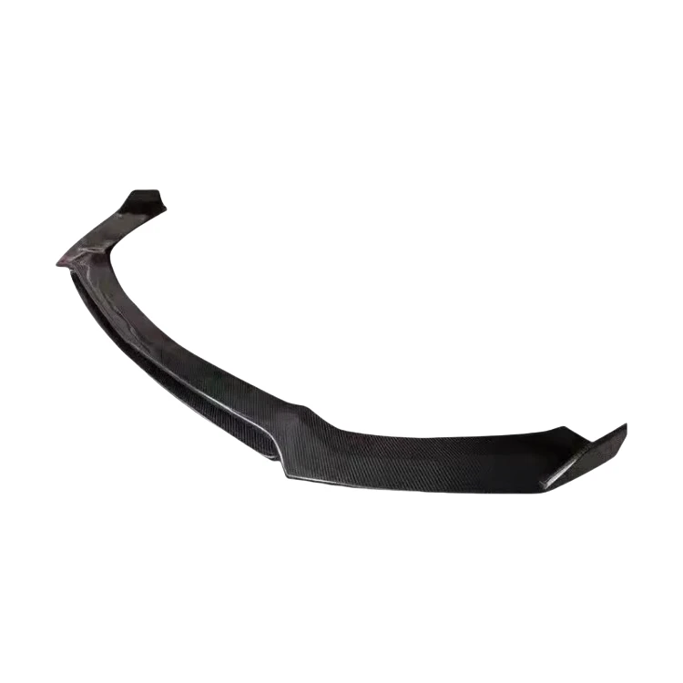 

New Car Bodykit Carbon Fiber 3 Parts Frontal Chin Spoiler Front Bumper Lip for Mustang