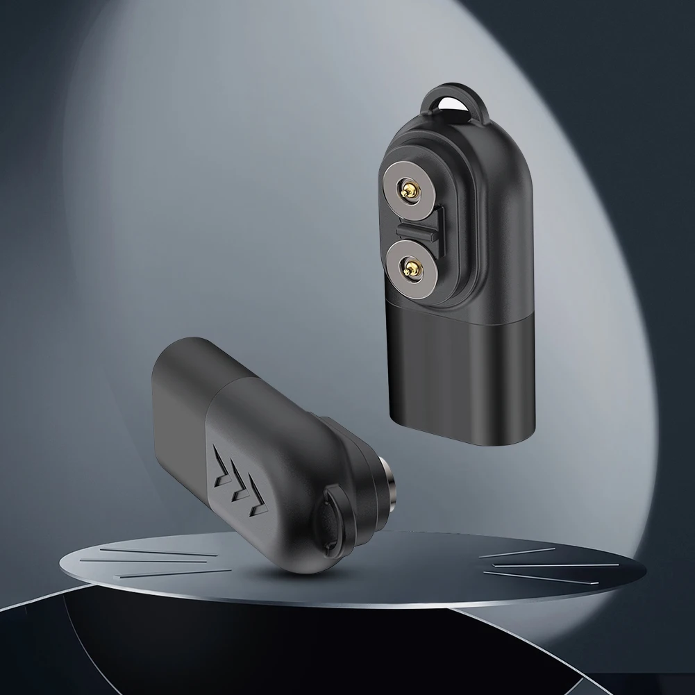 

Magnetic Tip Adapter with Overload Guard Flashlight Charging Converter Type C Charging Adapter for Flashlights Headlamps