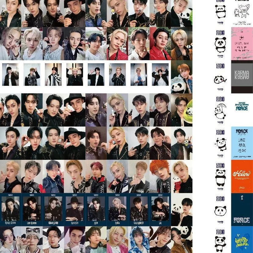 

Наклейки-календари StrayKids K-opo2026, коллекционные карточки с автографами из Шанхая и полные карточки с мировым турне — обязательные подарки для фанатов