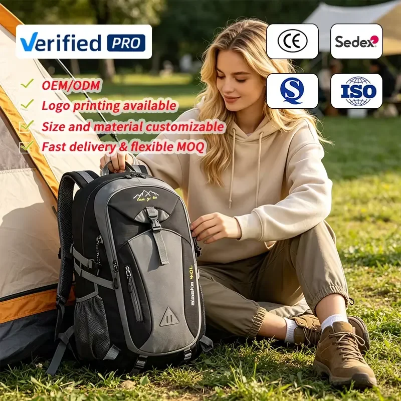 Many In-stock Style Foldable Climbing Backpack Bag Custom logo Vacuume Tactical Gym Multiple Style Smell Proof Hiking