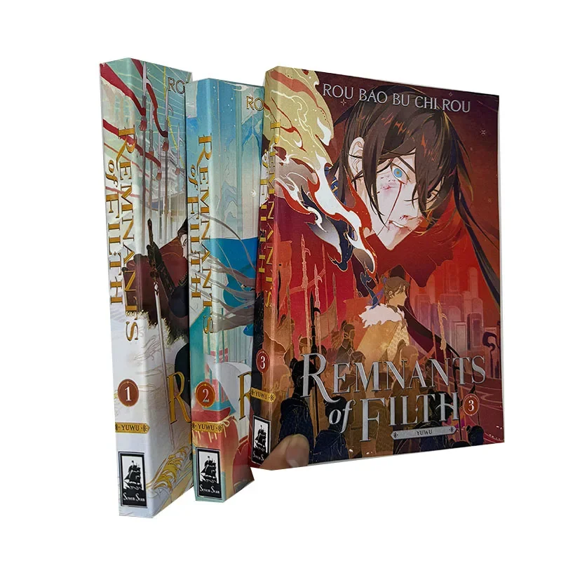 新刊3冊セット 英語版 ユウ・ウー小説 Vol.1-3 ルオ・バオ・ブ・チ・ルオ著 中国古風騎士道ファンタジー小説
