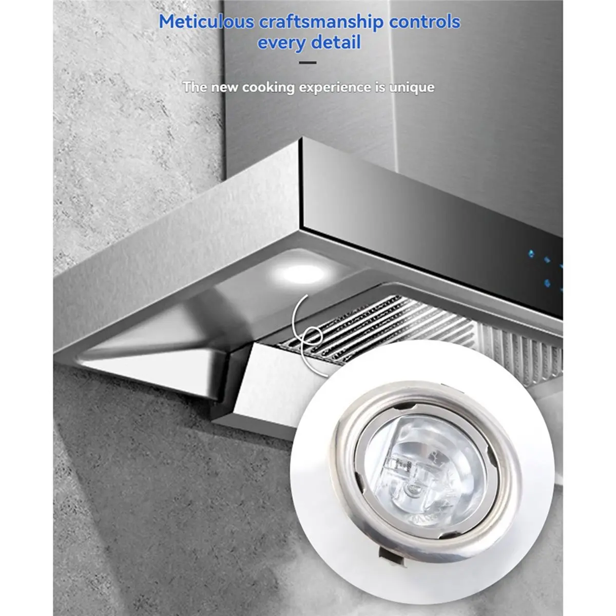 

ABKM 4 шт. 20 Вт галогенные лампы для кухонной вытяжки, 65 мм, прозрачное стекло, 12 В переменного тока, для освещения вытяжек и вентиляционных вентиляторов