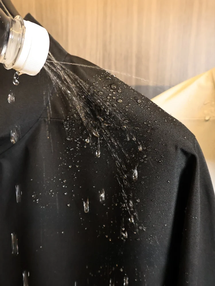 Advanced Drape Men's Casual Stand Collar Jacket Spring ODM Company Single Blade Cut Skin-friendly Fashion Urban Style