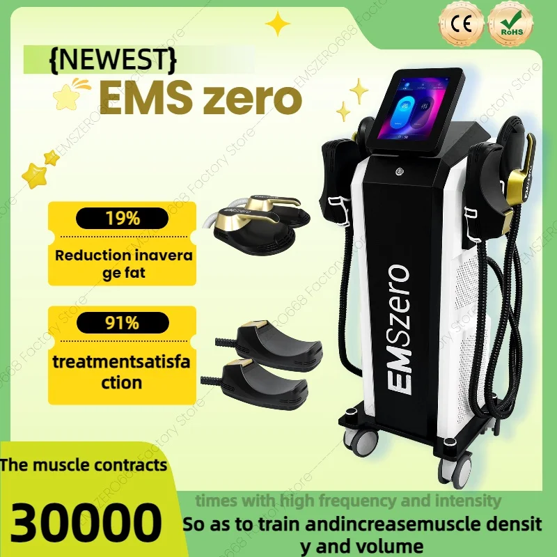 New EMSzero machine 15 Tesla 6500w body slimming nova fat burning muscle EMS S electromagnetic stimulation specialty