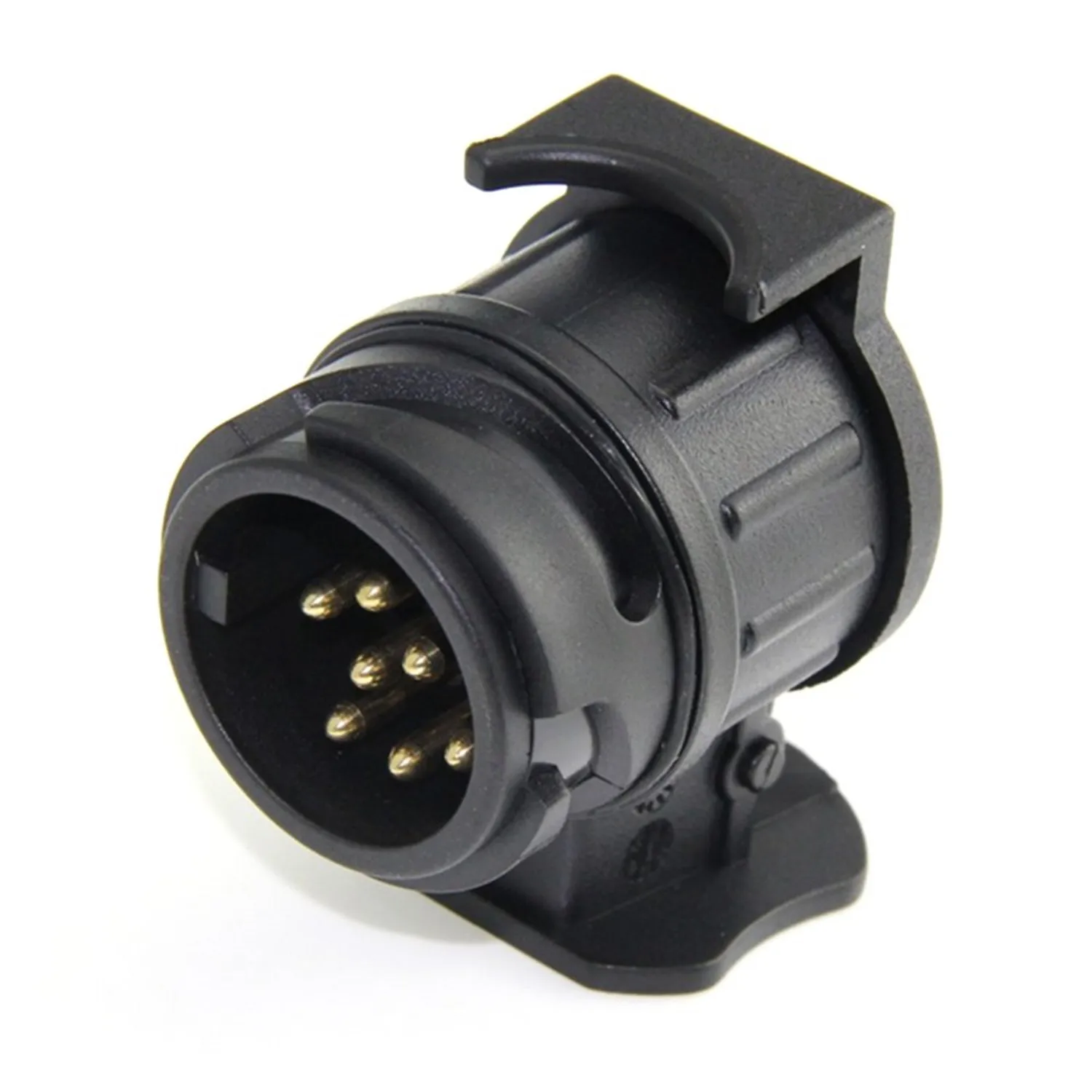 Brand New Waterproof 13 To 7 Pin Plug Trailer Caravan Electric Adapter Socket Connector for European Standard Trailer