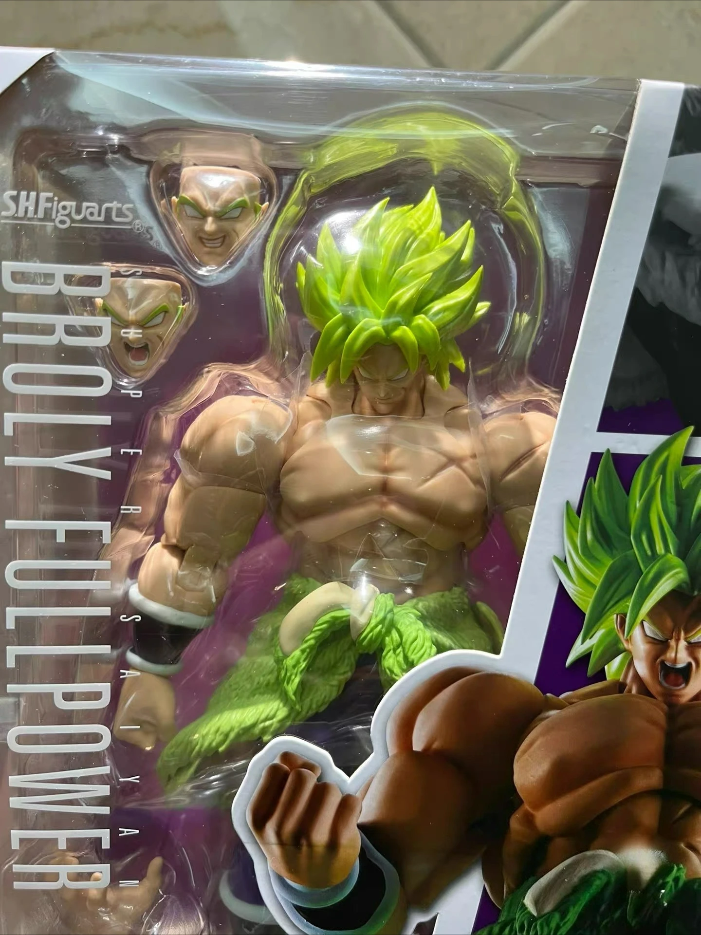 Auf Lager Bandai Dragon Ball SHF SHfiguarts Broly Fullpower Actionfiguren Anime Modell Spielzeug Figura Pvc Geschenk
