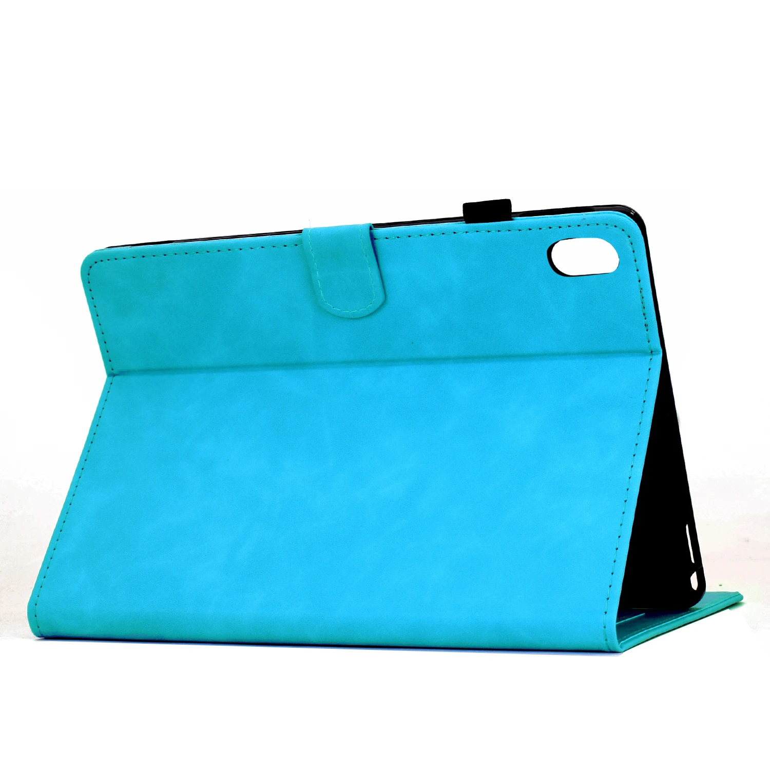 For Xiaomi Redmi Pad 2 11 Case Mandala Imprinted Leather Tablet Cover with Card Slots - Sky Blue
