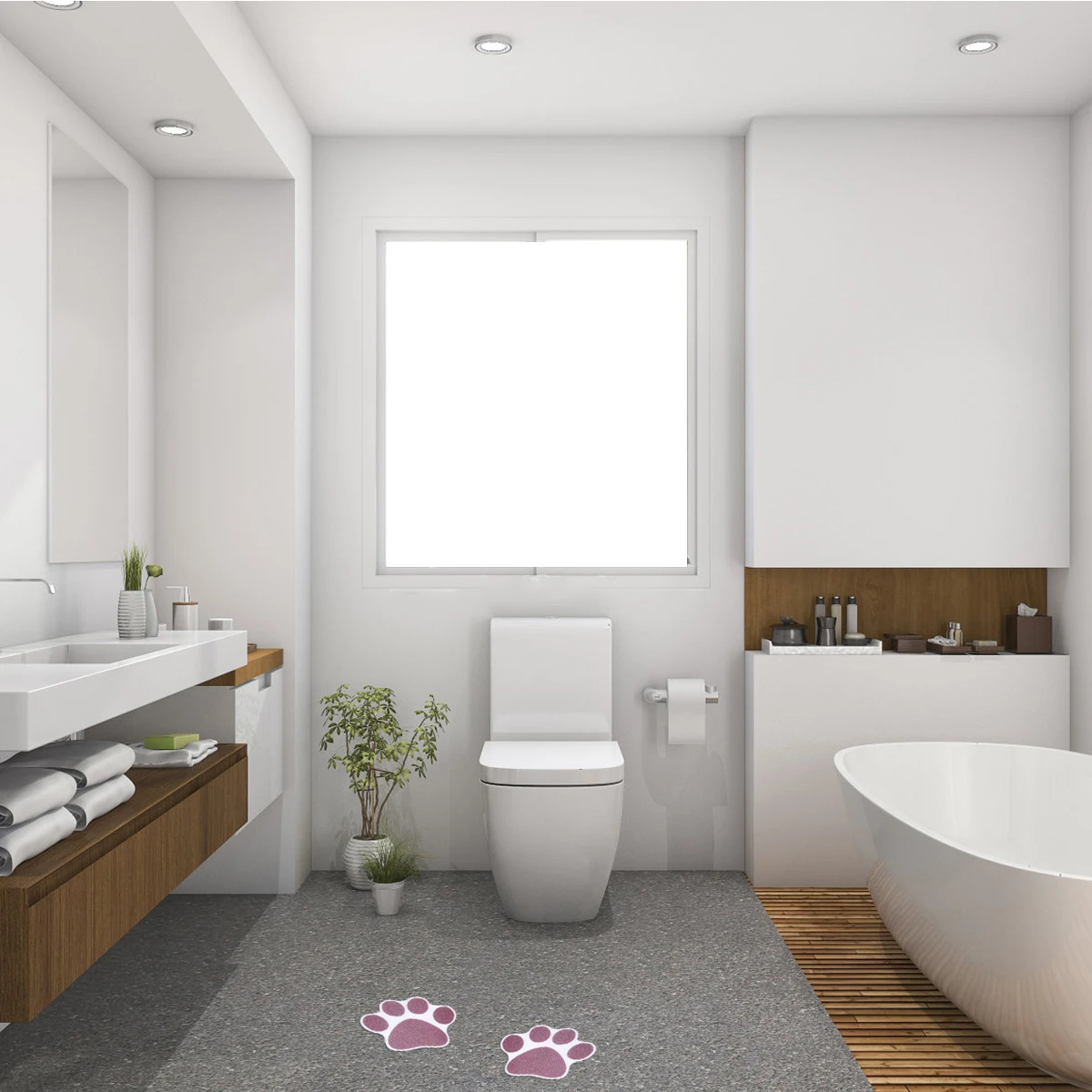 

10 Pcs Anti Slip Stickers for Bath Tub Shower Bathroom Decals Non Slip Mats Kitchen Balcony Corridor Doorway Tiles