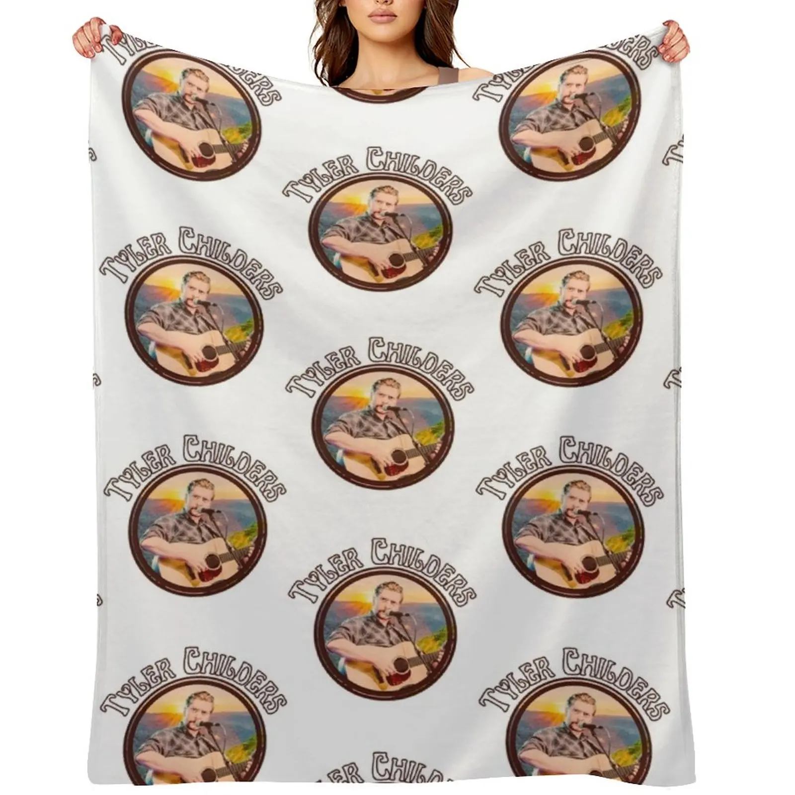 

Tyler Childers Throw Blanket halloween Luxury Designer manga blankets and throws Blankets