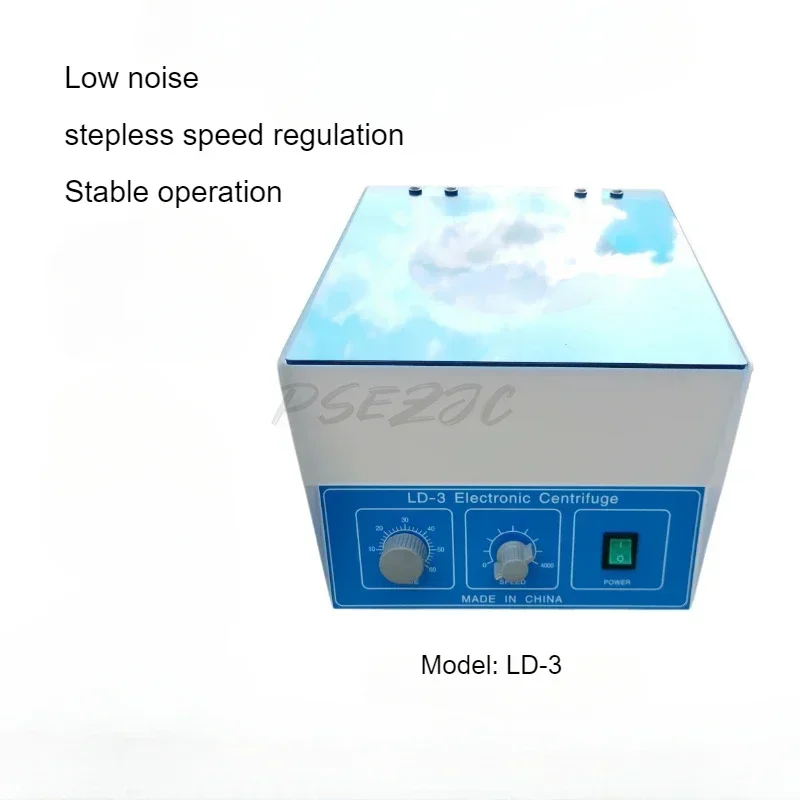 LD-3 Laboratory Centrifuge 50ml × 6 Tubes 4000rpm Electric Blood PRP Centrifuge Centrifugal 2770xg Centrifugal Force 110V / 220V