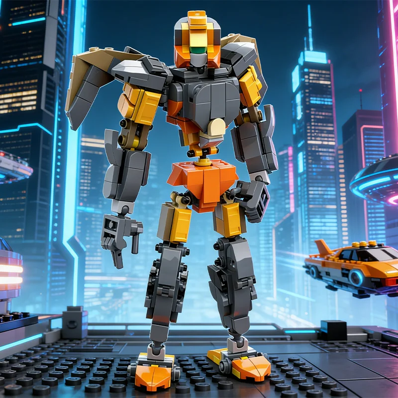 302 Elementy Techniczny Zestaw do Budowania Samochodu MOC Personalizowany Modułowy Klocki Kreatywny Projekt Popularny Zestaw Klocków DIY Prezent na Święta dla Dzieci