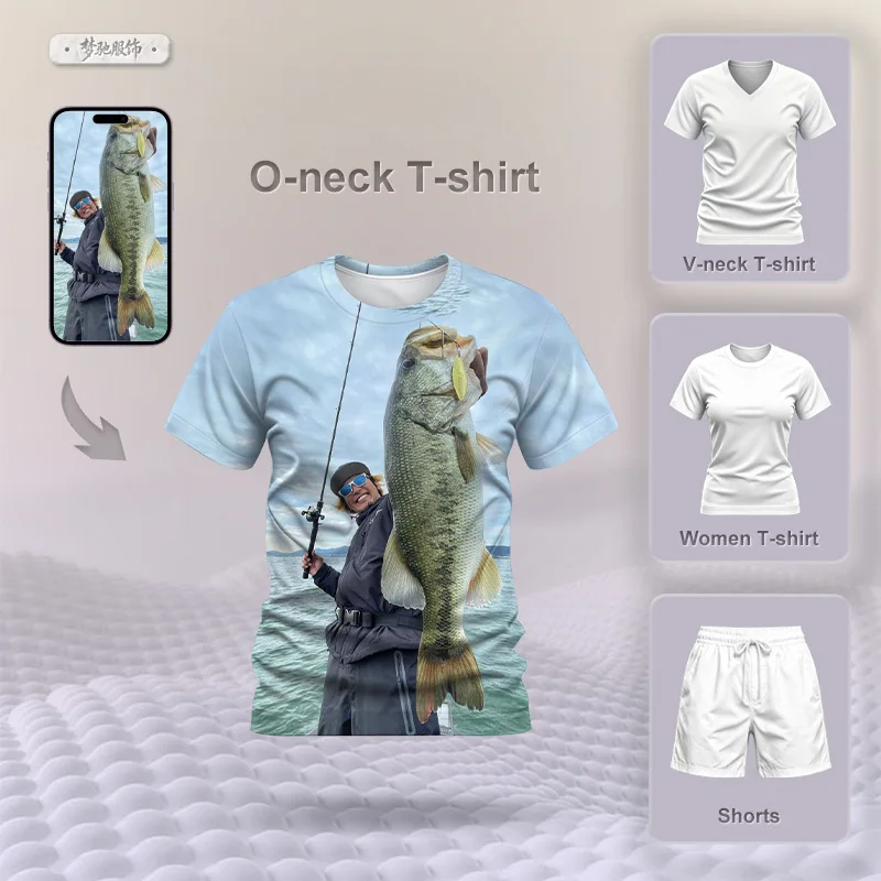Customized Summer Casual Unisex T-shirts Loose Tee For Boys and Girls Fast Dry Jersey Short Sleeve Tops Personalized Sportswear