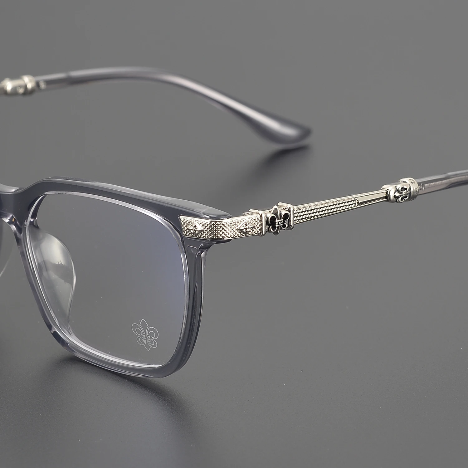 2024 New Frames Of Men'S And Women'S Fashion Trends Luxury Brand Designer Alloy Individual Optical Prescription Eyeglass Frames