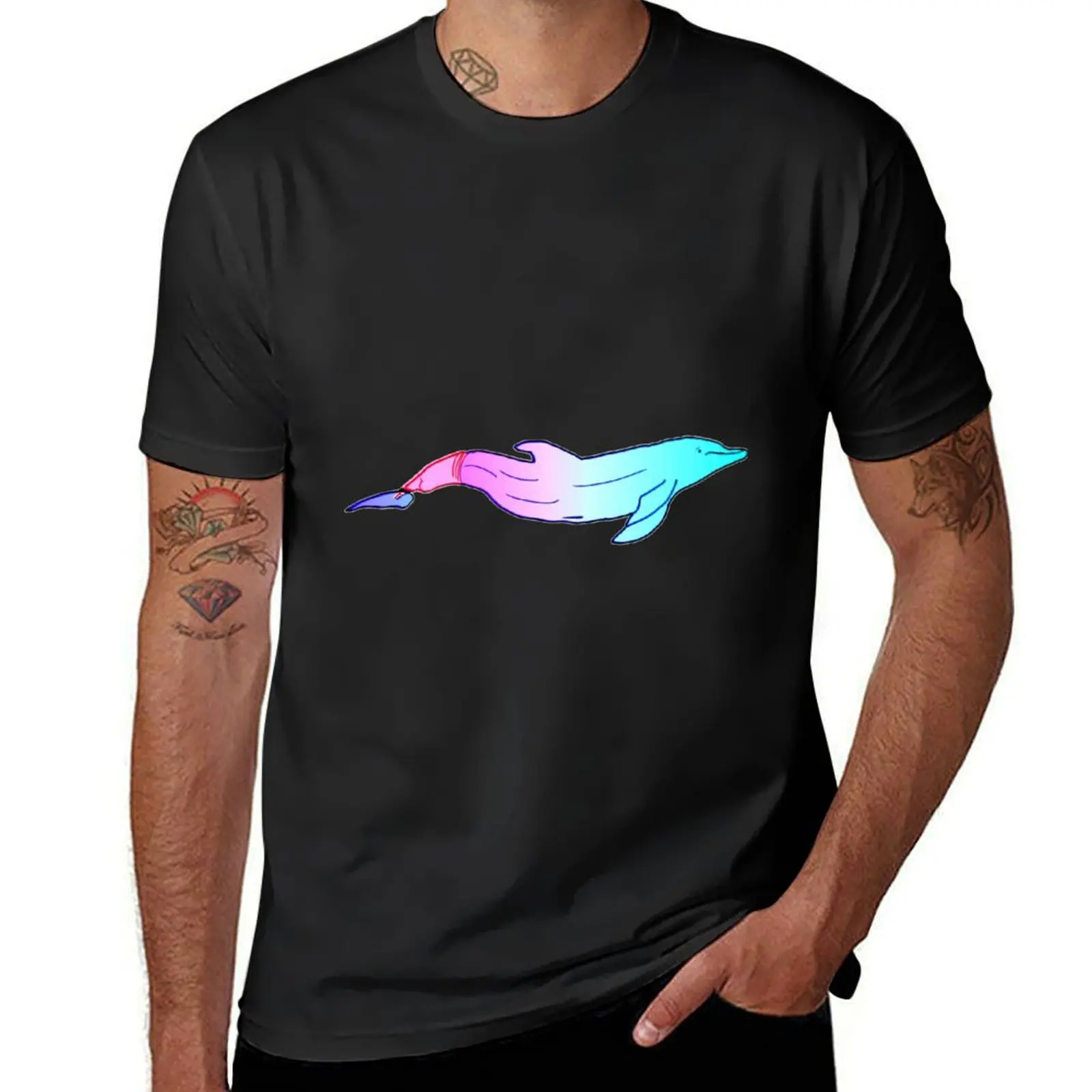 

The Inspiration Dolphin Vintage 90’s Retro T-Shirt for a boy croswit shirt man men graphic t shirts