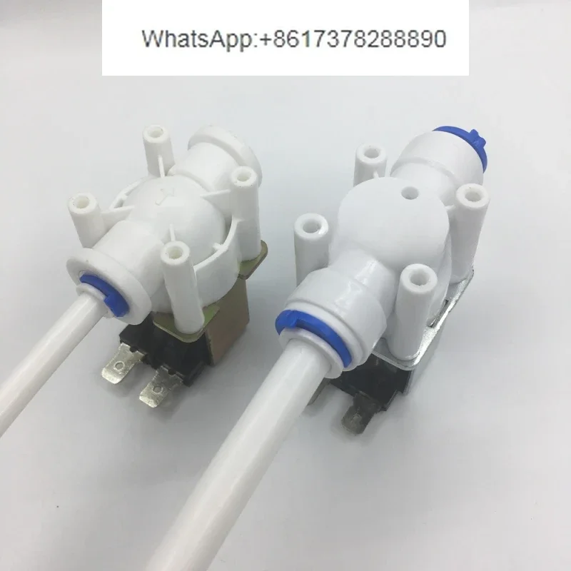 DC12V24V2 Split Port 3 Split Inlet Valve Household Water Purifier Normally Closed Solenoid Valve Accessories