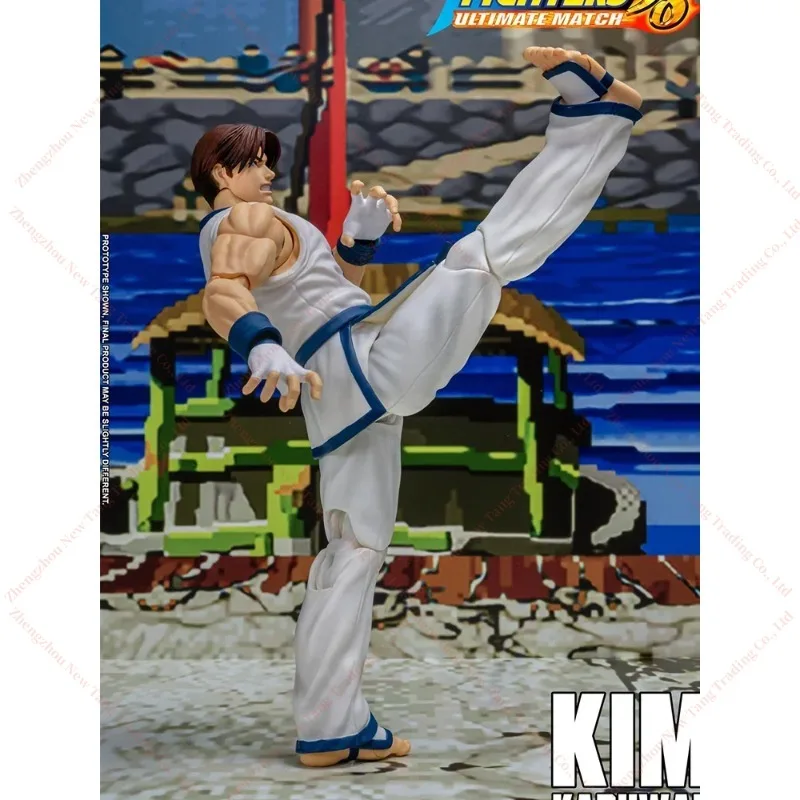 Original Storm Toys Kim Kaphwan THE KING OF FIGHTERS 98 UM SKKF16 1/12 PVC Anime Action Figures Model Collection Toy Gift