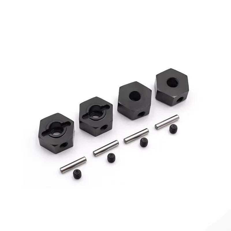 KYX simulation model car 12 * 6mm hexagonal coupler remote control climbing car SCX10 ghost axle wheel hub hexagonal