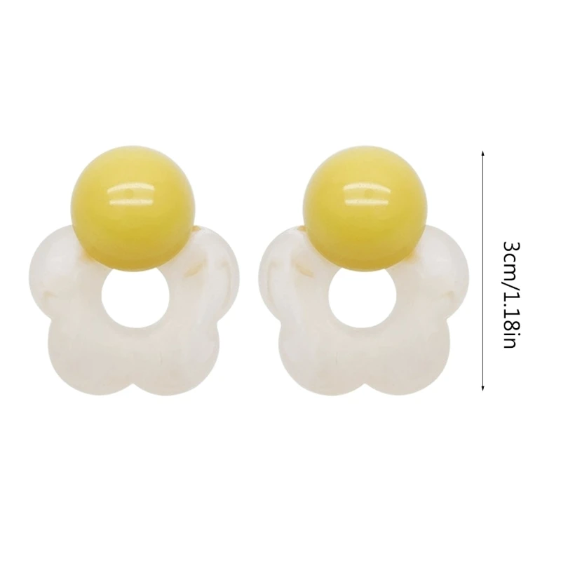 Mode Ear Pins Bloemen Studs Oorbellen Bloem Oorknopjes Delicate Bloem Oorbellen 41qc