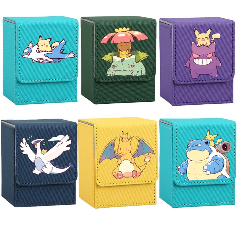 pokemon-auto-feito-couro-bulbasaur-blastoise-gengar-venusaur-dragonite-dos-desenhos-animados-anime-jogo-periferico-cartao-colecao-caixa