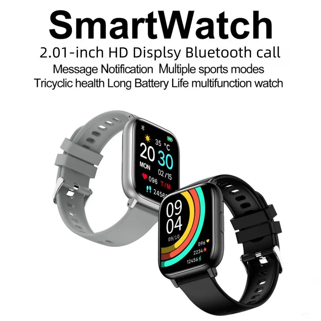 

H9 Высокое разрешение 2,01 дюйма Bluetooth-телефон с большим экраном, умный браслет с большим цветным экраном для мальчиков и девочек