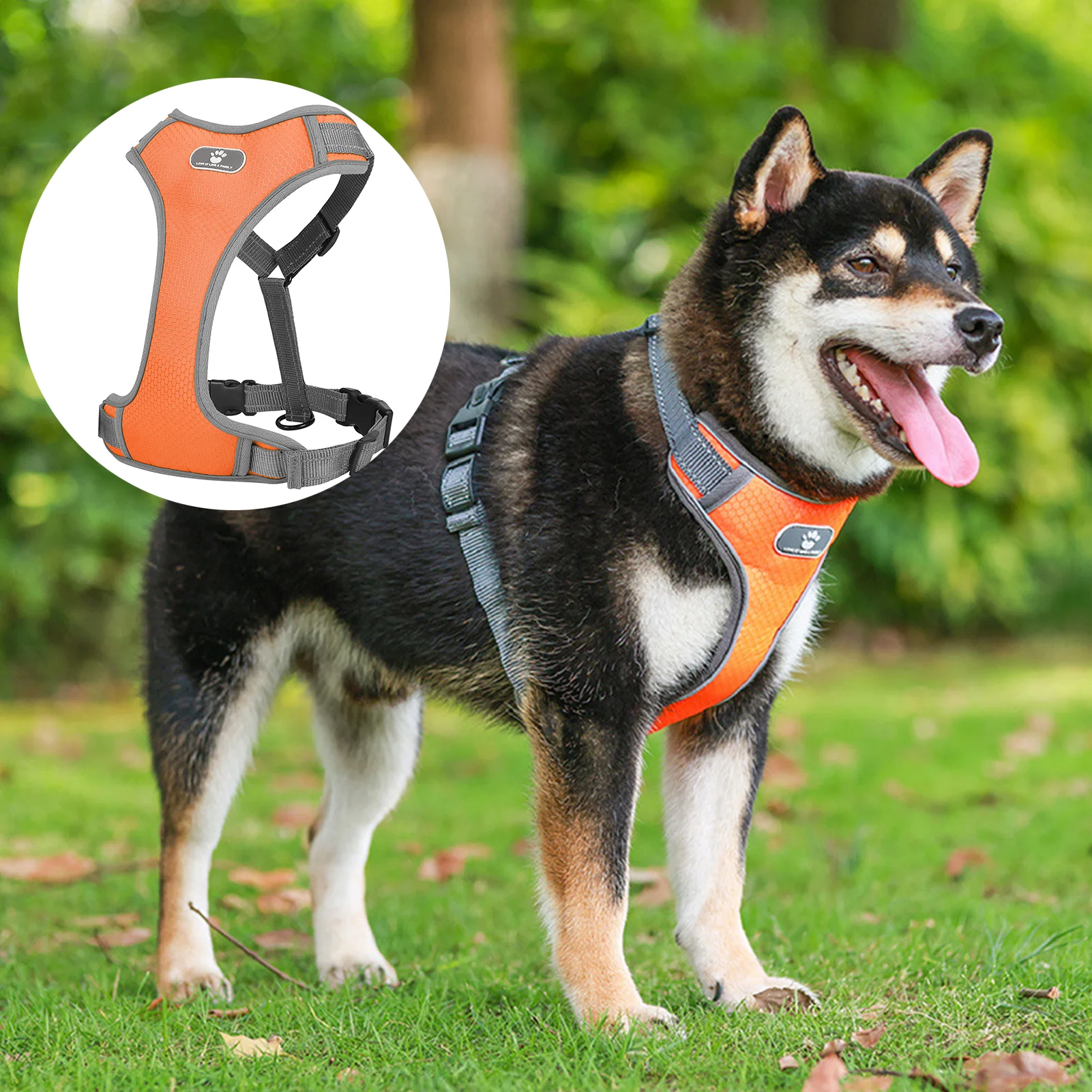 

Anti-sprint Dog Harness Adjustable Outdoor Dog Harness No Pull Pet Harness for Small Medium Large Pet Dogs Accessoires