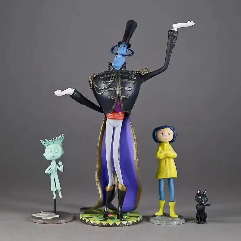 

Classic Movie Coraline Charlie Jones Other Father PVC Figure Collectible Toy Desk Decoration Art Gift For Collection Lovers