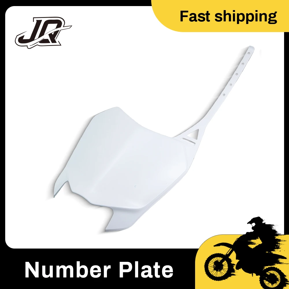 

Motorcycle Front License Plate Nameplate Body Cover For Honda CRF CRF250R CRF450R CRF110 125 Off Road Dirt Pit Bike Accessories